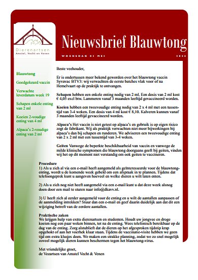 01 05 2024 Nieuwsbrief blauwtong