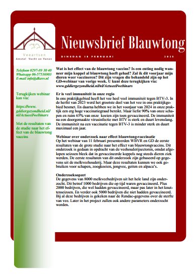 18 02 2025 Nieuwsbrief blauwtong